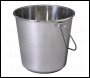 Sealey BM8L Stainless Steel Bucket 12L