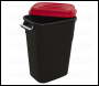 Sealey BM95R Refuse/Storage Bin 95L - Red