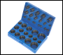 Sealey BOR407 Imperial Rubber O-Ring Assortment 407pc