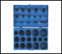 Sealey BOR407 Rubber O-Ring Assortment 407pc - Imperial