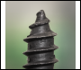 Sealey BST3510 Self-Tapping Pozi Flanged Head Screw 3.5 x 10mm, Black - Pack of 100
