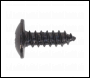 Sealey BST4213 Self-Tapping Screw 4.2 x 13mm Flanged Head Black Pozi Pack of 100