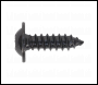 Sealey BST4816 Self-Tapping Screw 4.8 x 16mm Flanged Head Black Pozi Pack of 100