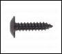 Sealey BST4819 Self-Tapping Screw 4.8 x 19mm Flanged Head Black Pozi Pack of 100