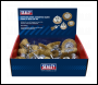 Sealey BWBS40DB Crimped Wire Brushes Assorted Sizes - Display Box of 40