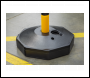 Sealey BYPB01 Post with Base - Black/Yellow