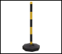 Sealey BYPB01 Post with Base - Black/Yellow