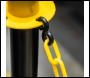 Sealey BYSBKIT Post & Chain Kit 25m - Black/Yellow