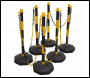 Sealey BYSBKIT Black/Yellow Post & Chain Kit 25m