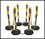 Sealey BYSBKIT Post & Chain Kit 25m - Black/Yellow