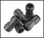 Sealey CAS22SC John Guest® Straight Connector 22mm - Pack of 5