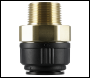Sealey CAS28BSA Speedfit® Brass Straight Adaptor 28mm x 1 inch BSPT