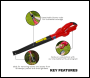Sealey CB20V SV20 Series Cordless Leaf Blower 20V - Body Only