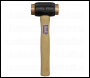 Sealey CFH04 Copper Faced Hammer 4.3lb Hickory Shaft