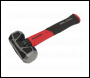 Sealey CHG30 Premier Club Hammer with Fibreglass Shaft 3lb
