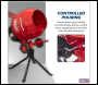 Sealey CMX135 135L Cement Mixer with Stand 550W