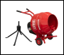 Sealey CMX135 135L Cement Mixer with Stand 550W