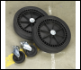 Sealey COMPKIT5 Wheel Kit for Fixed Compressors - 2 Castors & 2 Fixed
