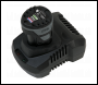 Sealey CP108VDS SV10.8 Series 150mm Cordless Detail Sander Kit 10.8V 2Ah