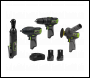Sealey CP108VCOMBO1EU 4 x SV10.8 Series Cordless Power Kit 10.8V - 2 Batteries & Euro Plug