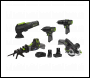 Sealey CP108VCOMBO8EU 5 x SV10.8 Series Cordless Power Kit 10.8V - 2 Batteries & Euro Plug