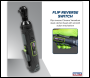 Sealey CP108VCRW SV10.8 Series 3/8 inch Sq Drive Cordless Ratchet Wrench Kit 45Nm 10.8V 2Ah