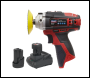 Sealey CP1205KIT SV12 Series 71mm Cordless Polisher Kit 12V 2Ah - 2 Batteries
