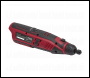 Sealey CP1207 SV12 Series Cordless Multipurpose Rotary Tool & Engraver Kit 12V 49pc - Body Only