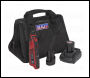 Sealey CP1207KIT SV12 Series Cordless Multipurpose Rotary Tool & Engraver Kit 49pc 12V - 2 Batteries
