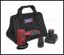 Sealey CP1210KIT SV12 Series 75mm Cordless Angle Grinder Kit 12V 1.5Ah - 2 Batteries