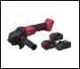 Sealey CP20VAGBKIT SV20 Series 115mm Cordless Angle Grinder Kit 20V 4Ah - 2 Batteries