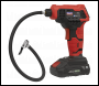 Sealey CP20VAP Cordless Tyre Inflator 20V SV20 Series - Body Only