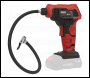 Sealey CP20VAPKIT SV20 Series Cordless Air Pump Kit 20V 2Ah - 2 Batteries