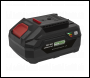 Sealey CP20VBP4 Power Tool Battery 20V 4Ah SV20 Series Lithium-ion