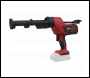 Sealey CP20VCGKIT SV20 Series 310ml Cordless Caulking Gun Kit 20V - 2 Batteries