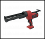 Sealey CP20VCG SV20 Series 310ml Cordless Caulking Gun 20V - Body Only
