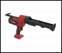 Sealey CP20VCG SV20 Series 310ml Cordless Caulking Gun 20V - Body Only