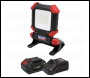 Sealey CP20VCLKIT1 SV20 Series 15W Cordless SMD LED Worklight Kit 20V 4Ah