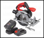 Sealey CP20VCSKIT SV20 Series 150mm Cordless Circular Saw Kit 20V - 2 Batteries