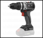 Sealey CP20VCOMBOX1 Premier 4 x SV20 Series Cordless Brushless Power Tool Kit 20V - 2 Batteries