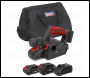 Sealey CP20VEPKIT SV20 Series Cordless Planer Kit 20V - 2 Batteries