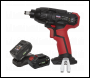 Sealey CP20VIWKIT Impact Wrench 20V 4Ah SV20 Series 1/2 inch Sq Drive - 2 Batteries