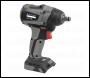 Sealey CP20VIWX Premier SV20 Series 1/2 inch Sq Drive Brushless Cordless Impact Wrench 20V - Body Only