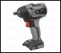Sealey CP20VIWX Premier SV20 Series 1/2 inch Sq Drive Brushless Cordless Impact Wrench 20V - Body Only