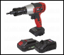 Sealey CP20VNRKIT1 SV20 Series Brushless Cordless Nut Riveter 20V 2Ah