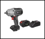 Sealey CP20VPIWKIT1 Premier SV20 Series 1/2 inch Sq Drive Brushless Cordless Impact Wrench Kit 20V 4Ah