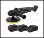 Sealey CP20VRPXKIT Premier SV20 Series 180mm Brushless Cordless Rotary Polisher 20V 4Ah - 2 Batteries