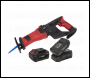 Sealey CP20VRSKIT SV20 Series Cordless Reciprocating Saw 20V - 2 Batteries