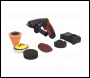 Sealey CP2812V Cordless Mini Sander/Polisher Kit Ø75mm 12V Lithium-ion