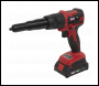 Sealey CP314 Cordless Riveter 20V 2Ah Lithium-ion